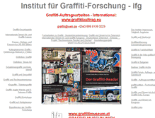 Tablet Screenshot of graffitieuropa.org
